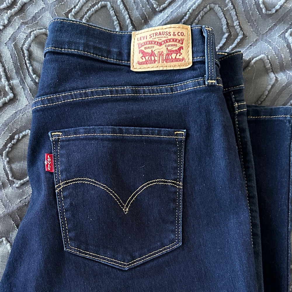 314 SHAPING STRAIGHT WOMEN'S JEANS size 31x30 (10-12) - Picture 3 of 12